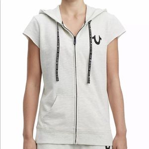 BNWT: True Religion Women's Zip Up Hoodie